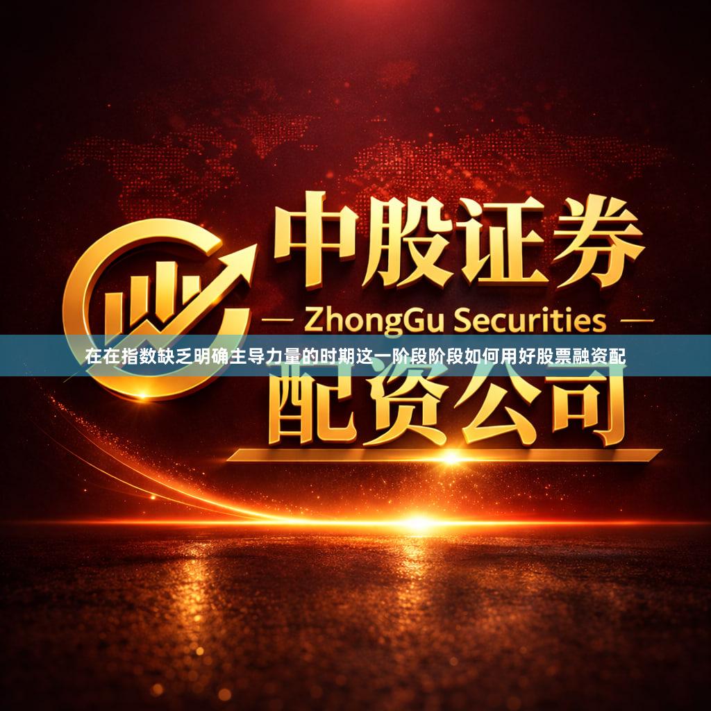 在在指数缺乏明确主导力量的时期这一阶段阶段如何用好股票融资配