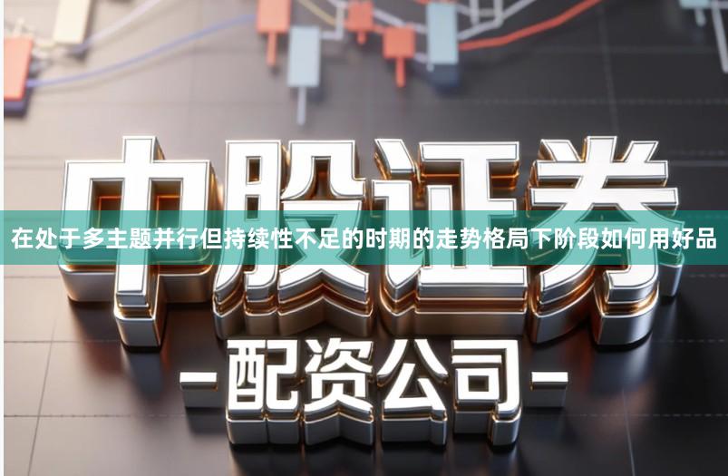 在处于多主题并行但持续性不足的时期的走势格局下阶段如何用好品