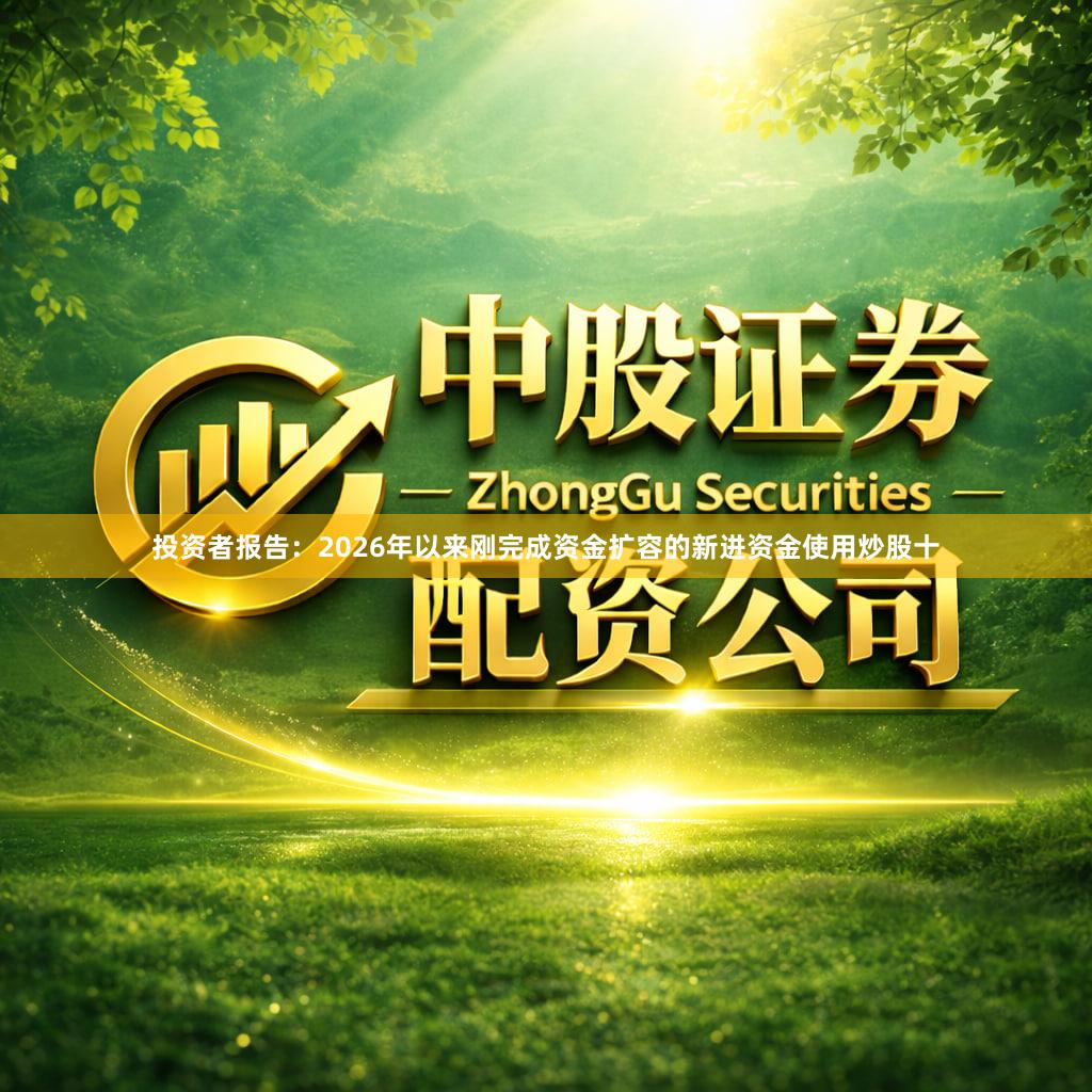 投资者报告：2026年以来刚完成资金扩容的新进资金使用炒股十